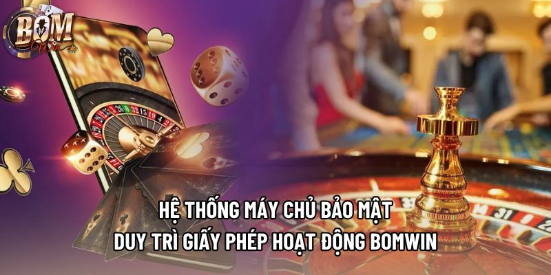 Hệ thống máy chủ bảo mật duy trì giấy phép hoạt động Bomwin Hệ thống máy chủ bảo mật duy trì giấy phép hoạt động Bomwin